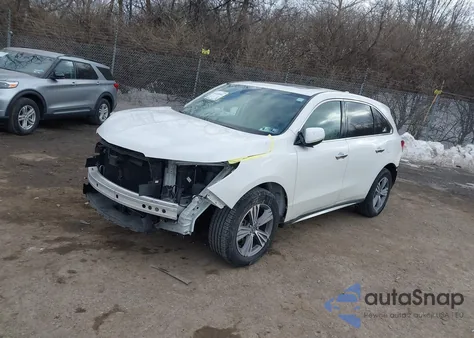2020 Acura Mdx Standard из США, поврежденный, VIN 5J8YD4H32LL008487